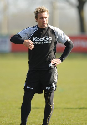 Ospreys Rugby Training 030408