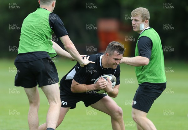 270721 - Ospreys Training session - Michael Collins during training