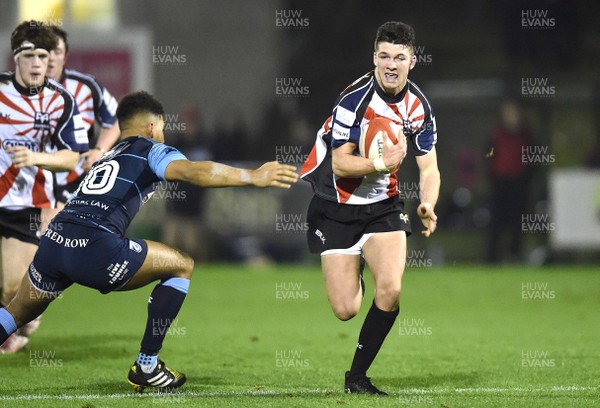 180117 - Ospreys Under 18s v Blues Under 18s - Sam Cambriani of Ospreys by Ben Evans/Huw Evans Agency