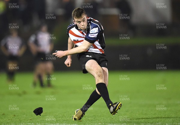 180117 - Ospreys Under 18s v Blues Under 18s - Cai Evans of Ospreys by Ben Evans/Huw Evans Agency