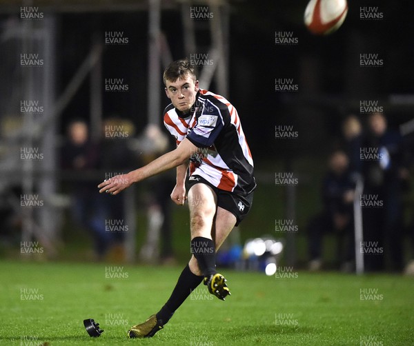 180117 - Ospreys Under 18s v Blues Under 18s - Cai Evans of Ospreys by Ben Evans/Huw Evans Agency