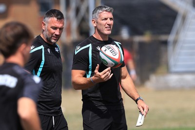160826 - Ospreys U18 v Scarlets U18 - WRU Regional Age Grade Championship - Ospreys coach U18 James Hook
