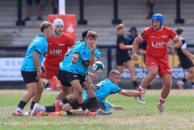 160826 - Ospreys U18 v Scarlets U18 - WRU Regional Age Grade Championship - Aled Evans of Ospreys u18