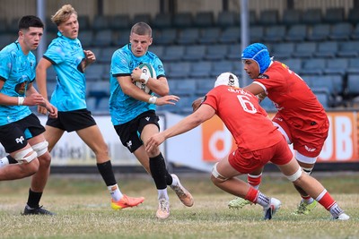 160826 - Ospreys U18 v Scarlets U18 - WRU Regional Age Grade Championship - Dylan Quinn of Ospreys u18