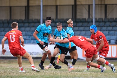 160826 - Ospreys U18 v Scarlets U18 - WRU Regional Age Grade Championship -Dylan Quinn of Ospreys u18