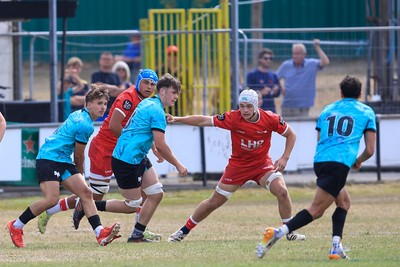 160826 - Ospreys U18 v Scarlets U18 - WRU Regional Age Grade Championship - Aled Evans of Ospreys u18