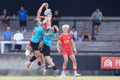 160826 - Ospreys U18 v Scarlets U18 - WRU Regional Age Grade Championship - Dylan Quinn of Ospreys u18