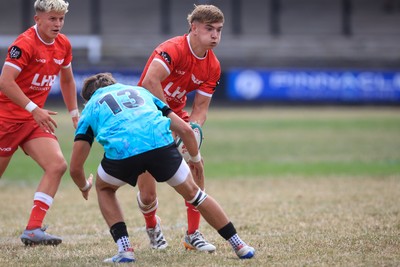 160826 - Ospreys U18 v Scarlets U18 - WRU Regional Age Grade Championship - Ashton Crook of Ospreys u18