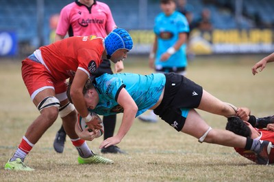 160826 - Ospreys U18 v Scarlets U18 - WRU Regional Age Grade Championship - Jacob Jones of Ospreys u18