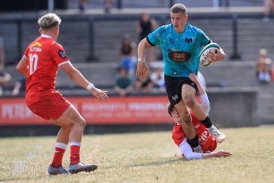 160826 - Ospreys U18 v Scarlets U18 - WRU Regional Age Grade Championship - Dylan Quinn of Ospreys u18