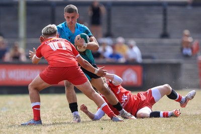 160826 - Ospreys U18 v Scarlets U18 - WRU Regional Age Grade Championship - Dylan Quinn of Ospreys u18