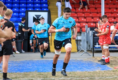 160826 - Ospreys U18 v Scarlets U18 - WRU Regional Age Grade Championship - Ronan Hire of Ospreys u18