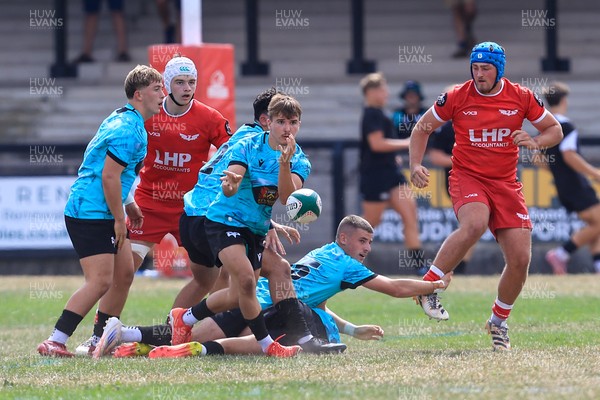 160826 - Ospreys U18 v Scarlets U18 - WRU Regional Age Grade Championship - Aled Evans of Ospreys u18