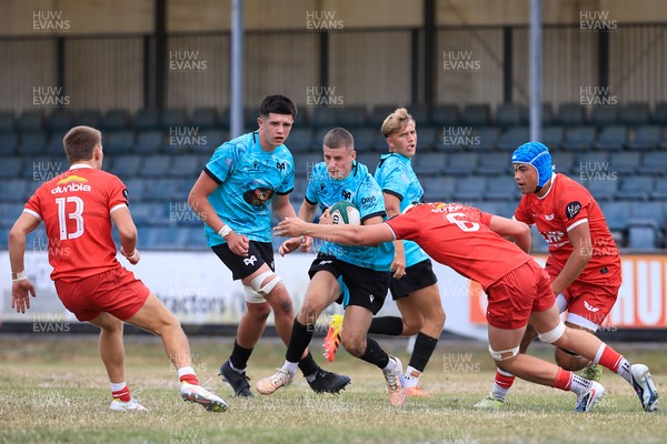 160826 - Ospreys U18 v Scarlets U18 - WRU Regional Age Grade Championship -Dylan Quinn of Ospreys u18