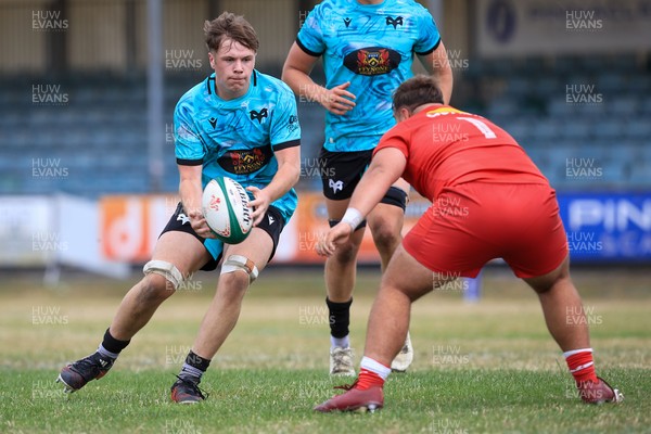 160826 - Ospreys U18 v Scarlets U18 - WRU Regional Age Grade Championship -Ronan Hire of Ospreys u18
