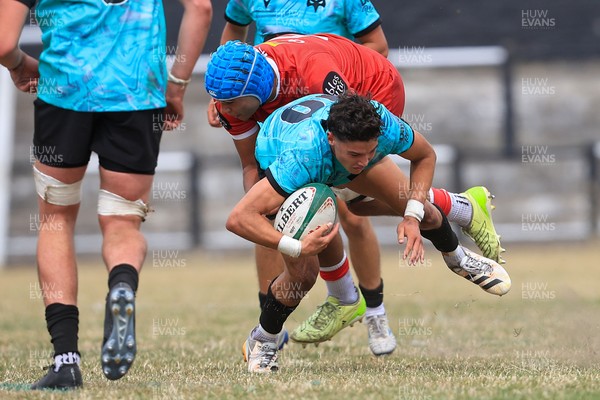 160826 - Ospreys U18 v Scarlets U18 - WRU Regional Age Grade Championship -Harrison Hook of Ospreys u18