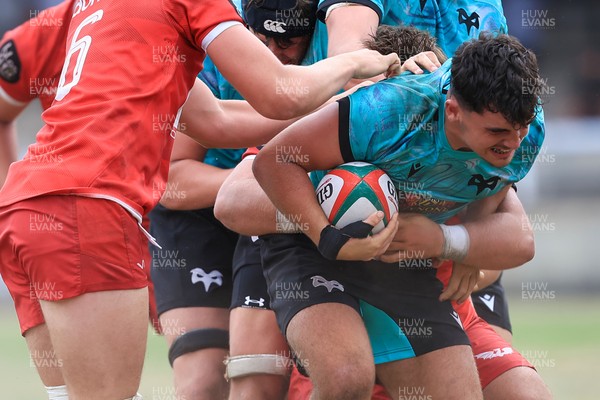 160826 - Ospreys U18 v Scarlets U18 - WRU Regional Age Grade Championship - Ronan Hire of Ospreys u18