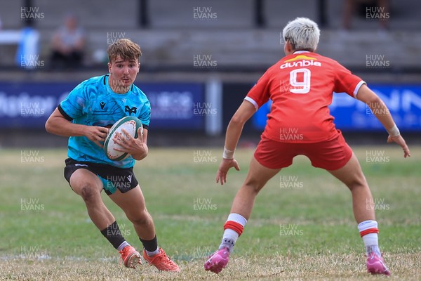 160826 - Ospreys U18 v Scarlets U18 - WRU Regional Age Grade Championship -Aled Evans of Ospreys u18