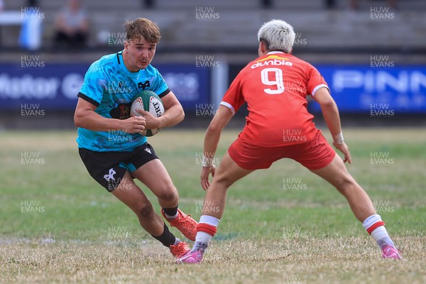 160826 - Ospreys U18 v Scarlets U18 - WRU Regional Age Grade Championship -Aled Evans of Ospreys u18