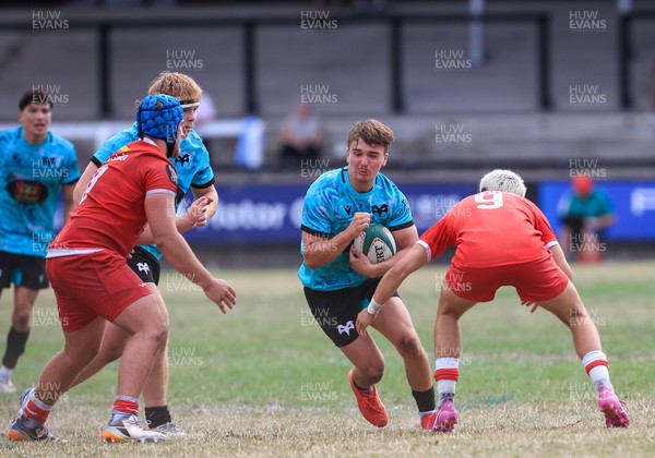160826 - Ospreys U18 v Scarlets U18 - WRU Regional Age Grade Championship - Aled Evans of Ospreys u18
