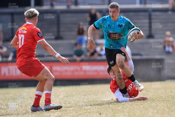 160826 - Ospreys U18 v Scarlets U18 - WRU Regional Age Grade Championship - Dylan Quinn of Ospreys u18