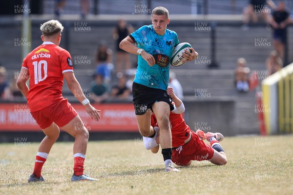 160826 - Ospreys U18 v Scarlets U18 - WRU Regional Age Grade Championship - Dylan Quinn of Ospreys u18