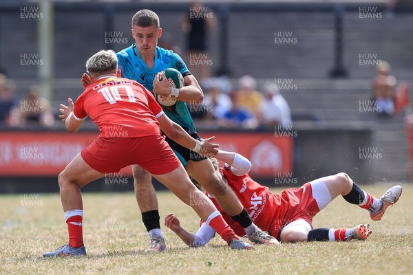 160826 - Ospreys U18 v Scarlets U18 - WRU Regional Age Grade Championship - Dylan Quinn of Ospreys u18