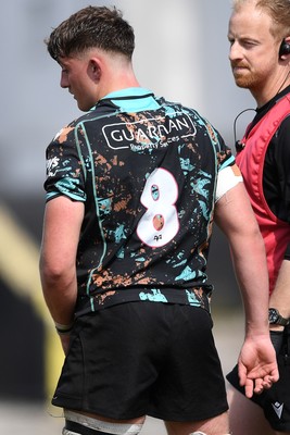 240825 - Ospreys U18s v Cardiff Rugby U18s - Sam Morgan of Ospreys 
