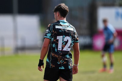 240825 - Ospreys U18s v Cardiff Rugby U18s - Aled Evans of Ospreys 