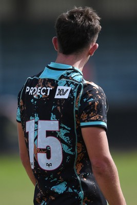 240825 - Ospreys U18s v Cardiff Rugby U18s - Cian Evans of Ospreys 
