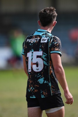 240825 - Ospreys U18s v Cardiff Rugby U18s - Cian Evans of Ospreys 
