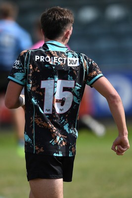 240825 - Ospreys U18s v Cardiff Rugby U18s - Cian Evans of Ospreys 