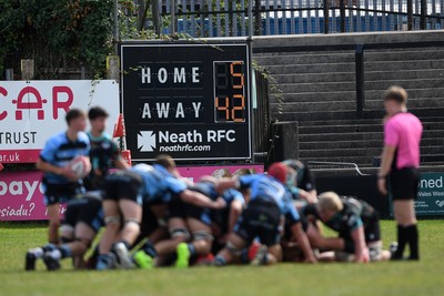 240825 - Ospreys U18s v Cardiff Rugby U18s - The scoreboard  