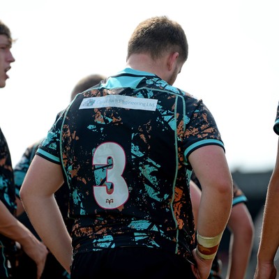 240825 - Ospreys U18s v Cardiff Rugby U18s - Lewys Morse of Ospreys 