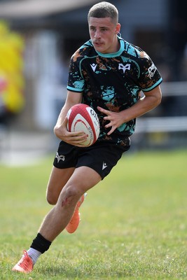 240825 - Ospreys U18s v Cardiff Rugby U18s - Dylan Quinn of Ospreys 