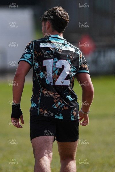 240825 - Ospreys U18s v Cardiff Rugby U18s - Aled Evans of Ospreys 