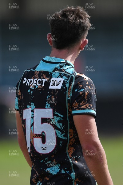 240825 - Ospreys U18s v Cardiff Rugby U18s - Cian Evans of Ospreys 