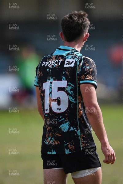 240825 - Ospreys U18s v Cardiff Rugby U18s - Cian Evans of Ospreys 