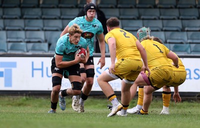 300826 - Ospreys U18s v Dragons U18s - RAG - Jacob Jones of Ospreys 