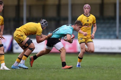 300826 - Ospreys U18s v Dragons U18s - RAG - Cody Tymkiv of Ospreys 