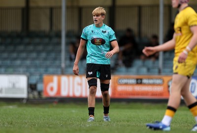 300826 - Ospreys U18s v Dragons U18s - RAG - Jacob Jones of Ospreys 