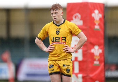 300826 - Ospreys U18s v Dragons U18s - RAG - Elis Anderson of Dragons 