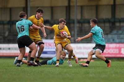 300826 - Ospreys U18s v Dragons U18s - RAG - Liam Lawlor of Dragons