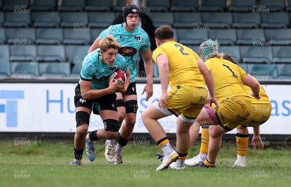 300826 - Ospreys U18s v Dragons U18s - RAG - Jacob Jones of Ospreys 