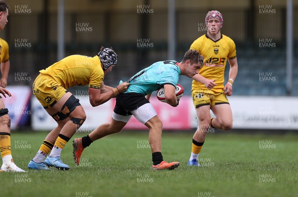 300826 - Ospreys U18s v Dragons U18s - RAG - Cody Tymkiv of Ospreys 