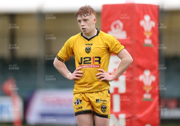 300826 - Ospreys U18s v Dragons U18s - RAG - Elis Anderson of Dragons 