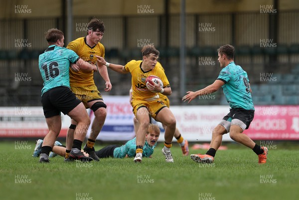 300826 - Ospreys U18s v Dragons U18s - RAG - Liam Lawlor of Dragons
