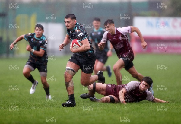 140925 - Ospreys v RGC U18s - Ethan Bolche of Ospreys 