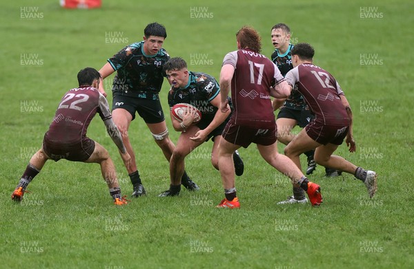 140925 - Ospreys v RGC U18s - Sam Morgan of Ospreys 