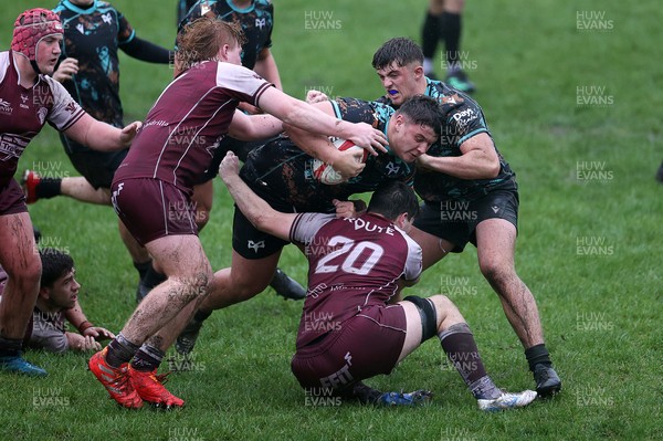 140925 - Ospreys v RGC U18s - Mackenzie Scales of Ospreys 